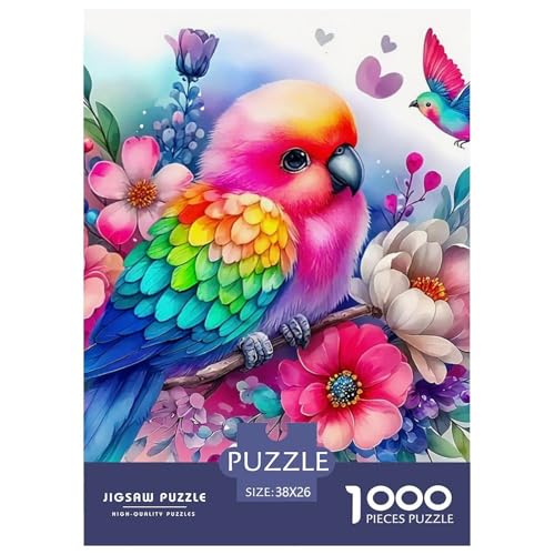 Papagei Puzzle 1000 Teile Schwer Puzzle Spielzeug Pädagogisches Spiel Impossible Herausforderungsspielzeug Für Erwachsene Und Kinder in Bewährter 38x26cm/1000pcs Papagei Puzzle 1000 Teile Schwer Puzzle Spielzeug Pädagogisches Spiel Impossible Herausforderungsspielzeug Für Erwachsene Und Kinder in Bewährter 38x26cm/1000pcs von OWBASKPOZ