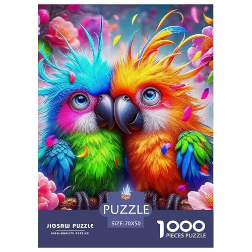 Papagei Puzzle 1000-teilige Schwer Puzzle Spielzeug Lernspiel Impossible Herausforderungsspielzeug Für Erwachsene Und Kinder Ab 14 Jahren 70x50cm/1000pcs Papagei Puzzle 1000-teilige Schwer Puzzle Spielzeug Lernspiel Impossible Herausforderungsspielzeug Für Erwachsene Und Kinder Ab 14 Jahren 70x50cm/1000pcs von OWBASKPOZ
