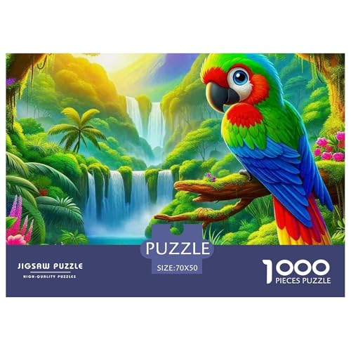 Papagei Puzzle 1000-teilige Schwer Puzzle Spielzeug Pädagogisches Spiel Impossible Herausforderungsspielzeug Für Erwachsene Und Kinder Ab 12 Jahren 70x50cm/1000pcs Papagei Puzzle 1000-teilige Schwer Puzzle Spielzeug Pädagogisches Spiel Impossible Herausforderungsspielzeug Für Erwachsene Und Kinder Ab 12 Jahren 70x50cm/1000pcs von OWBASKPOZ