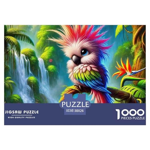 Papagei Puzzle 1000-teilige Schwer Puzzle Spielzeug Pädagogisches Spiel Impossible Herausforderungsspielzeug Für Erwachsene Und Kinder Ab 14 Jahren 38x26cm/1000pcs Papagei Puzzle 1000-teilige Schwer Puzzle Spielzeug Pädagogisches Spiel Impossible Herausforderungsspielzeug Für Erwachsene Und Kinder Ab 14 Jahren 38x26cm/1000pcs von OWBASKPOZ