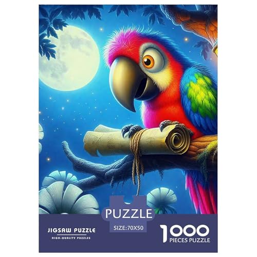 Papagei Puzzles 1000 Teile Schwer Puzzle Spielzeug Lernspiel Impossible Herausforderungsspielzeug Für Erwachsene Und Kinder Ab 14 Jahren 70x50cm/1000pcs Papagei Puzzles 1000 Teile Schwer Puzzle Spielzeug Lernspiel Impossible Herausforderungsspielzeug Für Erwachsene Und Kinder Ab 14 Jahren 70x50cm/1000pcs von OWBASKPOZ