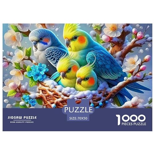 Papagei Puzzles 1000-teilige Schwer Puzzle Spielzeug Lernspiel Impossible Herausforderungsspielzeug Für Erwachsene Und Kinder in Bewährter 70x50cm/1000pcs Papagei Puzzles 1000-teilige Schwer Puzzle Spielzeug Lernspiel Impossible Herausforderungsspielzeug Für Erwachsene Und Kinder in Bewährter 70x50cm/1000pcs von OWBASKPOZ