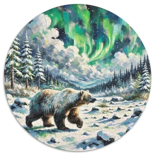 Polar Bear1000 Teile Puzzle PuzzlesErwachsen Erwachsene GeschenkideenpielePolar Bear Toys Für Familie1000pcs (67.5x67.5cm) von OWBASKPOZ