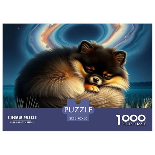 Pommern Puzzle 1000 Teile Schwer Puzzle Spielzeug Lernspiel Impossible Haustier Hund Herausforderung Spielzeug Für Erwachsene Kinder 70x50cm/1000pcs Pommern Puzzle 1000 Teile Schwer Puzzle Spielzeug Lernspiel Impossible Haustier Hund Herausforderung Spielzeug Für Erwachsene Kinder 70x50cm/1000pcs von OWBASKPOZ