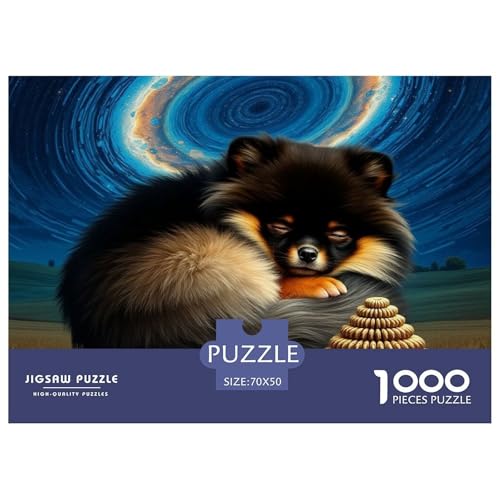 Pommern Puzzle 1000 Teile Schwer Puzzle Spielzeug Lernspiel Impossible Haustier Hund Herausforderung Spielzeug Für Erwachsene Kinder 70x50cm/1000pcs Pommern Puzzle 1000 Teile Schwer Puzzle Spielzeug Lernspiel Impossible Haustier Hund Herausforderung Spielzeug Für Erwachsene Kinder 70x50cm/1000pcs von OWBASKPOZ