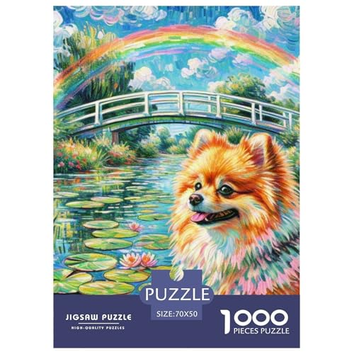 Pommern Puzzle 1000 Teile Schwer Puzzle Spielzeug Lernspiel Impossible Haustier Hund Herausforderungsspielzeug Für Erwachsene Und Kinder Ab 14 Jahren 70x50cm/1000pcs Pommern Puzzle 1000 Teile Schwer Puzzle Spielzeug Lernspiel Impossible Haustier Hund Herausforderungsspielzeug Für Erwachsene Und Kinder Ab 14 Jahren 70x50cm/1000pcs von OWBASKPOZ
