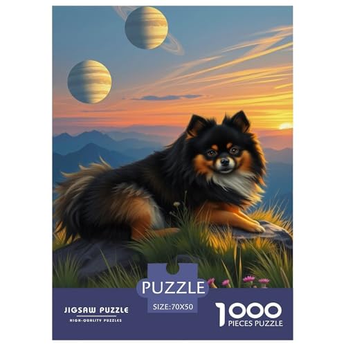 Pommern Puzzle 1000-teilige Schwer Puzzle Spielzeug Pädagogisches Spiel Impossible Haustier Hund Herausforderungsspielzeug Für Erwachsene Und Kinder Ab 12 Jahren 70x50cm/1000pcs Pommern Puzzle 1000-teilige Schwer Puzzle Spielzeug Pädagogisches Spiel Impossible Haustier Hund Herausforderungsspielzeug Für Erwachsene Und Kinder Ab 12 Jahren 70x50cm/1000pcs von OWBASKPOZ
