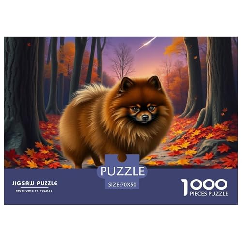Pommern Puzzles 1000 Teile Schwer Puzzle Spielzeug Lernspiel Impossible Haustier Hund Herausforderung Spielzeug Für Erwachsene Kinder 70x50cm/1000pcs Pommern Puzzles 1000 Teile Schwer Puzzle Spielzeug Lernspiel Impossible Haustier Hund Herausforderung Spielzeug Für Erwachsene Kinder 70x50cm/1000pcs von OWBASKPOZ