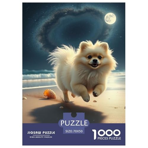 Pommern Puzzles 1000 Teile Schwer Puzzle Spielzeug Lernspiel Impossible Haustier Hund Herausforderung Spielzeug Für Erwachsene Und Kinder Ab 12 Jahren 70x50cm/1000pcs Pommern Puzzles 1000 Teile Schwer Puzzle Spielzeug Lernspiel Impossible Haustier Hund Herausforderung Spielzeug Für Erwachsene Und Kinder Ab 12 Jahren 70x50cm/1000pcs von OWBASKPOZ