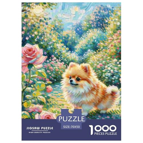 Pommern Puzzles 1000 Teile Schwer Puzzle Spielzeug Lernspiel Impossible Haustier Hund Herausforderung Spielzeug Für Erwachsene Und Kinder in Bewährter 70x50cm/1000pcs Pommern Puzzles 1000 Teile Schwer Puzzle Spielzeug Lernspiel Impossible Haustier Hund Herausforderung Spielzeug Für Erwachsene Und Kinder in Bewährter 70x50cm/1000pcs von OWBASKPOZ