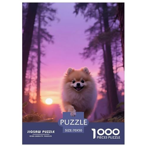 Pommern Puzzles 1000 Teile Schwer Puzzle Spielzeug Lernspiel Impossible Haustier Hund Herausforderungsspielzeug Für Erwachsene Und Kinder Ab 14 Jahren 70x50cm/1000pcs Pommern Puzzles 1000 Teile Schwer Puzzle Spielzeug Lernspiel Impossible Haustier Hund Herausforderungsspielzeug Für Erwachsene Und Kinder Ab 14 Jahren 70x50cm/1000pcs von OWBASKPOZ