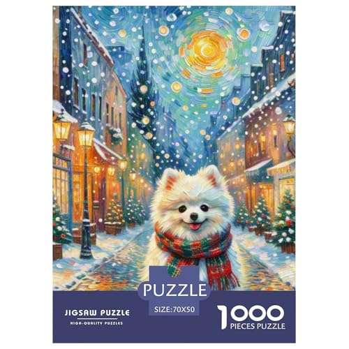 Pommern Puzzles 1000 Teile Schwer Puzzle Spielzeug Pädagogisches Spiel Impossible Haustier Hund Herausforderung Spielzeug Für Erwachsene Und Kinder Ab 12 Jahren 70x50cm/1000pcs Pommern Puzzles 1000 Teile Schwer Puzzle Spielzeug Pädagogisches Spiel Impossible Haustier Hund Herausforderung Spielzeug Für Erwachsene Und Kinder Ab 12 Jahren 70x50cm/1000pcs von OWBASKPOZ