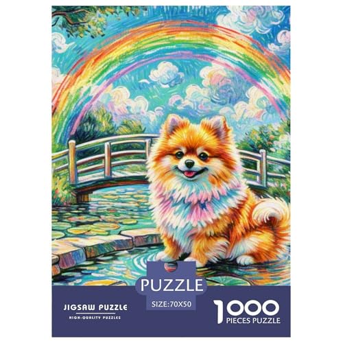 Pommern Puzzles 1000 Teile Schwer Puzzle Spielzeug Pädagogisches Spiel Impossible Haustier Hund Herausforderung Spielzeug Für Erwachsene Und Kinder in Bewährter 70x50cm/1000pcs Pommern Puzzles 1000 Teile Schwer Puzzle Spielzeug Pädagogisches Spiel Impossible Haustier Hund Herausforderung Spielzeug Für Erwachsene Und Kinder in Bewährter 70x50cm/1000pcs von OWBASKPOZ