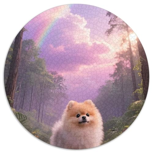 PommernPuzzle 1000 Teile, ErwachsenenKinder Ab PuzzlesHaustier Hund JigsawGeschenki1000pcs (67.5x67.5cm) von OWBASKPOZ