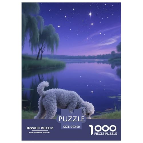 Poodle Puzzle 1000 Teile Schwer Puzzle Spielzeug Pädagogisches Spiel Impossible Haustier Hund Herausforderung Spielzeug Für Erwachsene Und Kinder Ab 12 Jahren 70x50cm/1000pcs Poodle Puzzle 1000 Teile Schwer Puzzle Spielzeug Pädagogisches Spiel Impossible Haustier Hund Herausforderung Spielzeug Für Erwachsene Und Kinder Ab 12 Jahren 70x50cm/1000pcs von OWBASKPOZ