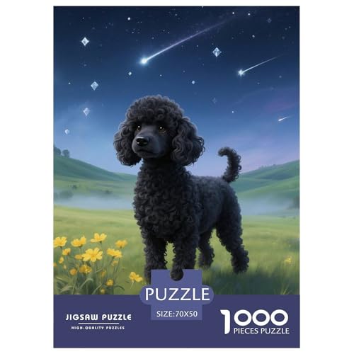 Poodle Puzzle 1000-teilige Schwer Puzzle Spielzeug Lernspiel Impossible Haustier Hund Herausforderung Spielzeug Für Erwachsene Und Kinder Ab 12 Jahren 70x50cm/1000pcs Poodle Puzzle 1000-teilige Schwer Puzzle Spielzeug Lernspiel Impossible Haustier Hund Herausforderung Spielzeug Für Erwachsene Und Kinder Ab 12 Jahren 70x50cm/1000pcs von OWBASKPOZ