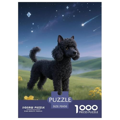 Poodle Puzzles 1000 Teile Schwer Puzzle Spielzeug Lernspiel Impossible Haustier Hund Herausforderung Spielzeug Für Erwachsene Und Kinder Ab 12 Jahren 70x50cm/1000pcs Poodle Puzzles 1000 Teile Schwer Puzzle Spielzeug Lernspiel Impossible Haustier Hund Herausforderung Spielzeug Für Erwachsene Und Kinder Ab 12 Jahren 70x50cm/1000pcs von OWBASKPOZ