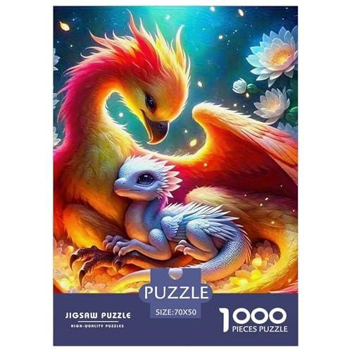Pterosaurusus Puzzles 1000 Teile Schwer Puzzle Spielzeug Lernspiel Impossible Herausforderung Spielzeug Für Erwachsene Kinder 70x50cm/1000pcs von OWBASKPOZ