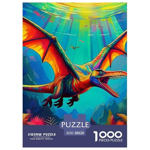 Pterosaurusus Puzzles 1000 Teile Schwer Puzzle Spielzeug Pädagogisches Spiel Impossible Herausforderungsspielzeug Für Erwachsene Und Kinder Ab 14 Jahren 38x26cm/1000pcs Pterosaurusus Puzzles 1000 Teile Schwer Puzzle Spielzeug Pädagogisches Spiel Impossible Herausforderungsspielzeug Für Erwachsene Und Kinder Ab 14 Jahren 38x26cm/1000pcs von OWBASKPOZ