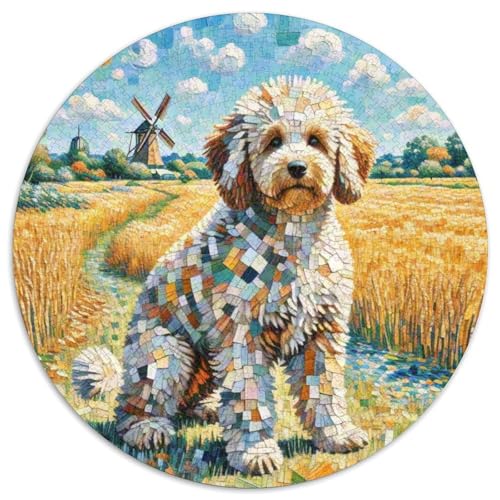 Puzzle 1000 Teile Für Erwachsene Kinder Originelle Geschenke FürHaustier HundLernspiel Herausforderungsspielzeug1000pcs (67.5x67.5cm) von OWBASKPOZ