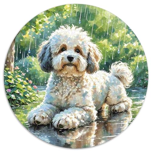 Puzzle 1000 Teile Für Erwachsene Kinder Originelle Geschenke FürHaustier HundLernspiel Herausforderungsspielzeug1000pcs (67.5x67.5cm) von OWBASKPOZ