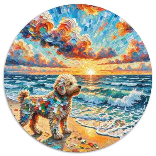 Puzzle 1000 Teile Puzzles Für Lernspiel Herausforderungsspielzeug TeiligeHaustier Hund Für Erwachsene KinderJigsaw1000pcs (67.5x67.5cm) von OWBASKPOZ