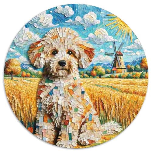 Puzzle 1000 Teilefür Erwachsene Und Kinder, 1000 TeileHaustier Hund Puzzles Game Jigsaw Geschenk,1000pcs (67.5x67.5cm) von OWBASKPOZ