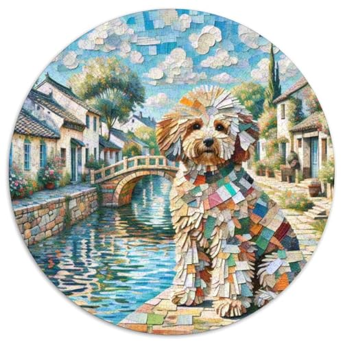 Puzzle Für ErwachseneKinder Ab Puzzles 1000 Teile Haustier HundGeschenk, Hobby1000pcs (67.5x67.5cm) von OWBASKPOZ