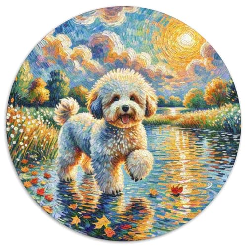 Puzzle Für ErwachseneKinder Ab Puzzles 1000 Teile Haustier HundGeschenk, Hobby1000pcs (67.5x67.5cm) von OWBASKPOZ