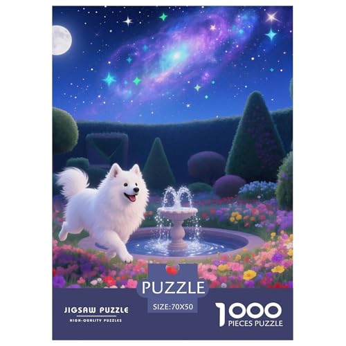 Samoje Puzzle 1000-teilige Schwer Puzzle Spielzeug Lernspiel Impossible Haustier Hund Herausforderung Spielzeug Für Erwachsene Und Kinder Ab 14 Jahren 70x50cm/1000pcs Samoje Puzzle 1000-teilige Schwer Puzzle Spielzeug Lernspiel Impossible Haustier Hund Herausforderung Spielzeug Für Erwachsene Und Kinder Ab 14 Jahren 70x50cm/1000pcs von OWBASKPOZ