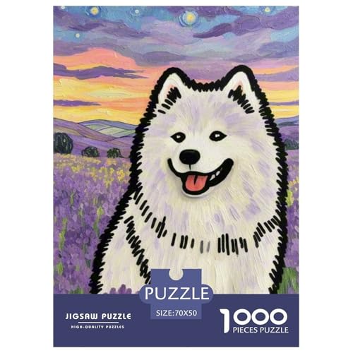Samoje Puzzle 1000-teilige Schwer Puzzle Spielzeug Pädagogisches Spiel Impossible Haustier Hund Herausforderungsspielzeug Für Erwachsene Und Kinder Ab 12 Jahren 70x50cm/1000pcs Samoje Puzzle 1000-teilige Schwer Puzzle Spielzeug Pädagogisches Spiel Impossible Haustier Hund Herausforderungsspielzeug Für Erwachsene Und Kinder Ab 12 Jahren 70x50cm/1000pcs von OWBASKPOZ