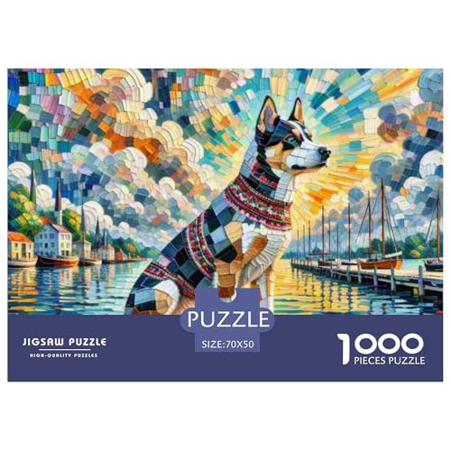 Schlittenhunde Puzzle 1000 Teile Schwer Puzzle Spielzeug Lernspiel Impossible Haustier Hund Herausforderung Spielzeug Für Erwachsene Kinder 70x50cm/1000pcs Schlittenhunde Puzzle 1000 Teile Schwer Puzzle Spielzeug Lernspiel Impossible Haustier Hund Herausforderung Spielzeug Für Erwachsene Kinder 70x50cm/1000pcs von OWBASKPOZ