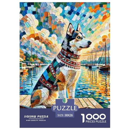 Schlittenhunde Puzzle 1000-teilige Schwer Puzzle Spielzeug Lernspiel Impossible Haustierhund Herausforderung Spielzeug Für Erwachsene Kinder 38x26cm/1000pcs Schlittenhunde Puzzle 1000-teilige Schwer Puzzle Spielzeug Lernspiel Impossible Haustierhund Herausforderung Spielzeug Für Erwachsene Kinder 38x26cm/1000pcs von OWBASKPOZ
