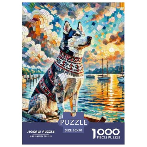 Schlittenhunde Puzzle 1000-teilige Schwer Puzzle Spielzeug Lernspiel Impossible Haustierhund Herausforderung Spielzeug Für Erwachsene Kinder 70x50cm/1000pcs Schlittenhunde Puzzle 1000-teilige Schwer Puzzle Spielzeug Lernspiel Impossible Haustierhund Herausforderung Spielzeug Für Erwachsene Kinder 70x50cm/1000pcs von OWBASKPOZ
