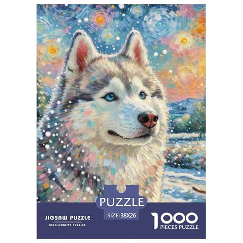 Schlittenhunde Puzzle 1000-teilige Schwer Puzzle Spielzeug Pädagogisches Spiel Impossible Haustierhund Herausforderung Spielzeug Für Erwachsene Und Kinder in Bewährter 38x26cm/1000pcs Schlittenhunde Puzzle 1000-teilige Schwer Puzzle Spielzeug Pädagogisches Spiel Impossible Haustierhund Herausforderung Spielzeug Für Erwachsene Und Kinder in Bewährter 38x26cm/1000pcs von OWBASKPOZ