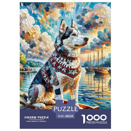 Schlittenhunde Puzzles 1000 Teile Schwer Puzzle Spielzeug Pädagogisches Spiel Impossible Haustierhund Herausforderung Spielzeug Für Erwachsene Kinder 38x26cm/1000pcs Schlittenhunde Puzzles 1000 Teile Schwer Puzzle Spielzeug Pädagogisches Spiel Impossible Haustierhund Herausforderung Spielzeug Für Erwachsene Kinder 38x26cm/1000pcs von OWBASKPOZ