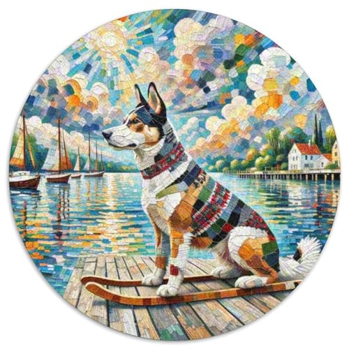 Schlittenhunde1000 Teile Puzzles Geschenk, Hobby PuzzleHaustier Hund Für ErwachseneKinder Ab1000pcs (67.5x67.5cm) von OWBASKPOZ