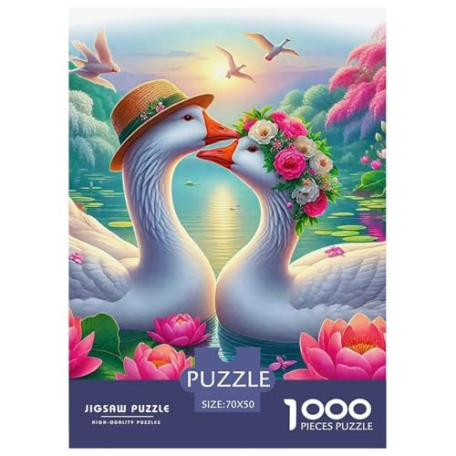 Schwan Puzzles 1000 Teile Schwer Puzzle Spielzeug Lernspiel Impossible Herausforderung Spielzeug Für Erwachsene Und Kinder in Bewährter 70x50cm/1000pcs Schwan Puzzles 1000 Teile Schwer Puzzle Spielzeug Lernspiel Impossible Herausforderung Spielzeug Für Erwachsene Und Kinder in Bewährter 70x50cm/1000pcs von OWBASKPOZ