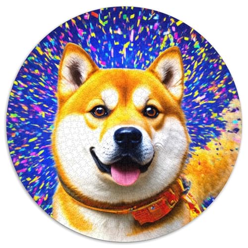 Shiba InuPuzzle 1000 Teile Für Erwachsene Und Kinder,Haustier HundJigsaw GameGeschenk,1000pcs (67.5x67.5cm) von OWBASKPOZ
