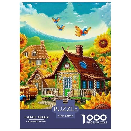 Sonnenblumen Puzzle 1000 Teile Schwer Puzzle Spielzeug Lernspiel Impossible Herausforderung Spielzeug Für Erwachsene Kinder 70x50cm/1000pcs Sonnenblumen Puzzle 1000 Teile Schwer Puzzle Spielzeug Lernspiel Impossible Herausforderung Spielzeug Für Erwachsene Kinder 70x50cm/1000pcs von OWBASKPOZ