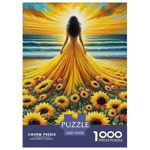 Sonnenblumen Puzzle 1000 Teile Schwer Puzzle Spielzeug Lernspiel Impossible Herausforderungsspielzeug Für Erwachsene Kinder 70x50cm/1000pcs Sonnenblumen Puzzle 1000 Teile Schwer Puzzle Spielzeug Lernspiel Impossible Herausforderungsspielzeug Für Erwachsene Kinder 70x50cm/1000pcs von OWBASKPOZ