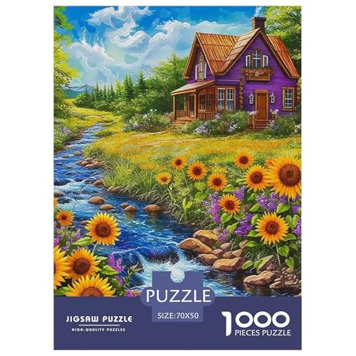 Sonnenblumen Puzzle 1000 Teile Schwer Puzzle Spielzeug Lernspiel Impossible Herausforderungsspielzeug Für Erwachsene Und Kinder Ab 14 Jahren 70x50cm/1000pcs Sonnenblumen Puzzle 1000 Teile Schwer Puzzle Spielzeug Lernspiel Impossible Herausforderungsspielzeug Für Erwachsene Und Kinder Ab 14 Jahren 70x50cm/1000pcs von OWBASKPOZ