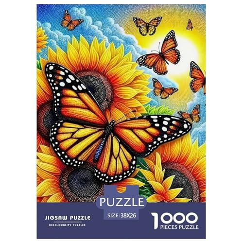 Sonnenblumen Puzzle 1000 Teile Schwer Puzzle Spielzeug Pädagogisches Spiel Impossible Herausforderungsspielzeug Für Erwachsene Und Kinder in Bewährter 38x26cm/1000pcs Sonnenblumen Puzzle 1000 Teile Schwer Puzzle Spielzeug Pädagogisches Spiel Impossible Herausforderungsspielzeug Für Erwachsene Und Kinder in Bewährter 38x26cm/1000pcs von OWBASKPOZ