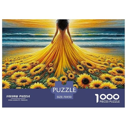 Sonnenblumen Puzzle 1000-teilige Schwer Puzzle Spielzeug Lernspiel Impossible Herausforderung Spielzeug Für Erwachsene Und Kinder in Bewährter 70x50cm/1000pcs Sonnenblumen Puzzle 1000-teilige Schwer Puzzle Spielzeug Lernspiel Impossible Herausforderung Spielzeug Für Erwachsene Und Kinder in Bewährter 70x50cm/1000pcs von OWBASKPOZ