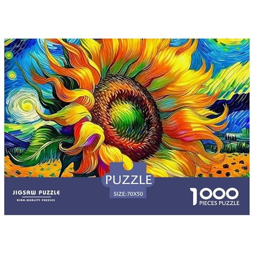 Sonnenblumen Puzzles 1000 Teile Schwer Puzzle Spielzeug Lernspiel Impossible Herausforderungsspielzeug Für Erwachsene Kinder 70x50cm/1000pcs Sonnenblumen Puzzles 1000 Teile Schwer Puzzle Spielzeug Lernspiel Impossible Herausforderungsspielzeug Für Erwachsene Kinder 70x50cm/1000pcs von OWBASKPOZ