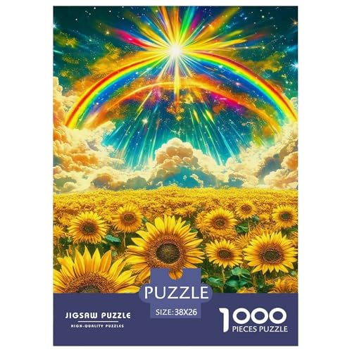 Sonnenblumen Puzzles 1000 Teile Schwer Puzzle Spielzeug Pädagogisches Spiel Impossible Herausforderung Spielzeug Für Erwachsene Kinder 38x26cm/1000pcs Sonnenblumen Puzzles 1000 Teile Schwer Puzzle Spielzeug Pädagogisches Spiel Impossible Herausforderung Spielzeug Für Erwachsene Kinder 38x26cm/1000pcs von OWBASKPOZ