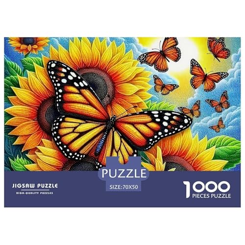 Sonnenblumen Puzzles 1000-teilige Schwer Puzzle Spielzeug Lernspiel Impossible Herausforderungsspielzeug Für Erwachsene Kinder 70x50cm/1000pcs Sonnenblumen Puzzles 1000-teilige Schwer Puzzle Spielzeug Lernspiel Impossible Herausforderungsspielzeug Für Erwachsene Kinder 70x50cm/1000pcs von OWBASKPOZ