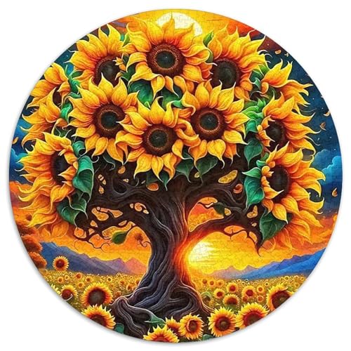 Sonnenblumen1000 Teile Puzzles Jigsaw ErwachsenenKinder AbGeschenki1000pcs (67.5x67.5cm) von OWBASKPOZ