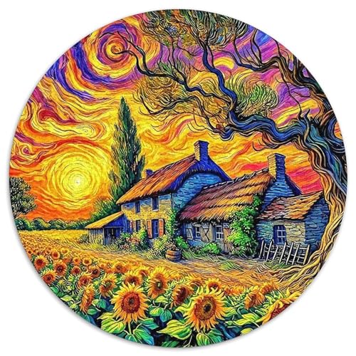 SonnenblumenJigsaw 1000 Teile Puzzles Puzzle Für Erwachsene Kinder Lernspiel Herausforderungsspielzeug1000pcs (67.5x67.5cm) von OWBASKPOZ
