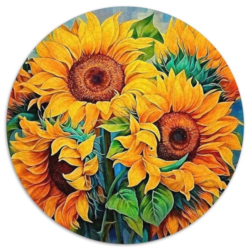 SonnenblumenPuzzle 1000 Teile Puzzles Für Lernspiel Herausforderungsspielzeug Teilige Für Erwachsene KinderJigsaw1000pcs (67.5x67.5cm) von OWBASKPOZ